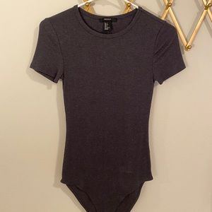 Ribbed body suit